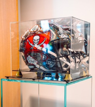Helmet - 32 x 22 x 25 cm - Sérigraphie 3D