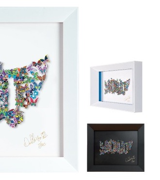 Beauty is in you - 50 x 35  cm - Oeuvre sur papier en 3D