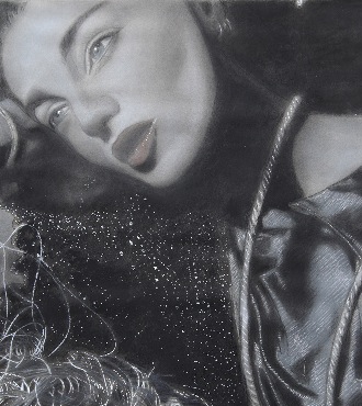 Volupté - 17,5" x 19,5" - Work on paper