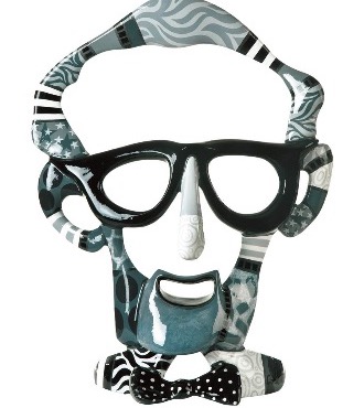 Woody Allen - 29 x 18 x 13,6 inches - Bronze sculpture