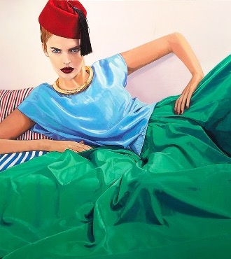 Orientalisme post-moderne - 46" x 35" - Oil on canvas - Sold out