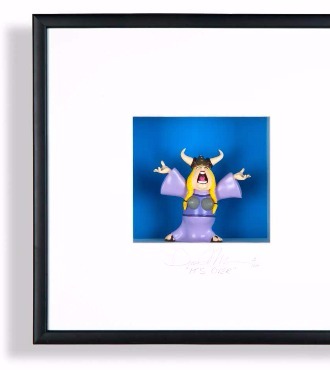 It's over - 58 x 58 cm - Shadow box