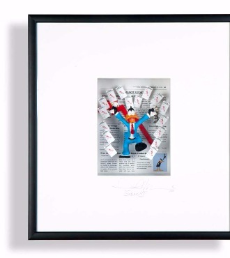 Sell - 68 x 64 cm - Shadow box