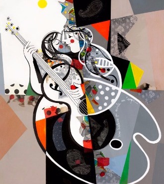 Une histoire qui résiste au temps - 39" x 47" / 39" x 31,2" or 9,3" x 11,7" – Lacquer on aluminium