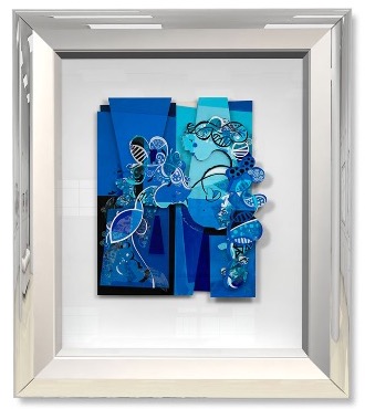 Un rêve devenu réalité - 8,2" x 11" - Work on paper 3D