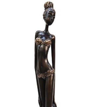 Eve - 102 cm - Sculpture en bronze, pièce unique