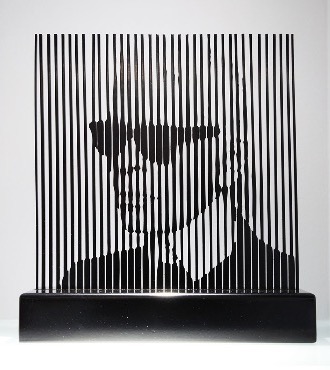 Karl Lagergeld - 30 x 29 cm - Technique Mixte