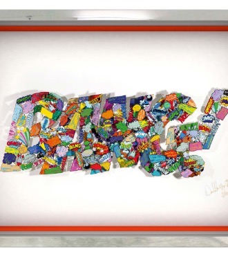 Big Bang - 41 x 56 cm - papercut 3D