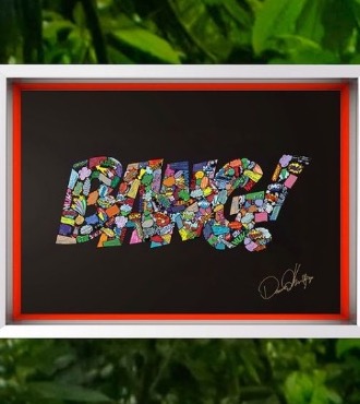 Bang ! - 41 x 56 cm - papercut 3D