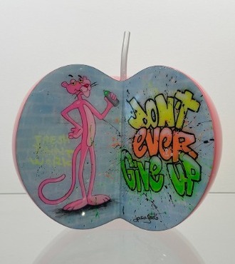 Full Pink - 23 cm - Sculpture en céramique