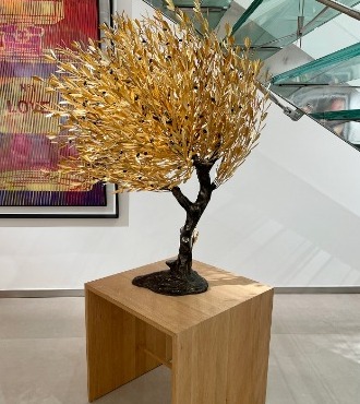 Atlas - 120 x 100 x 70 cm - Sculpture en bronze