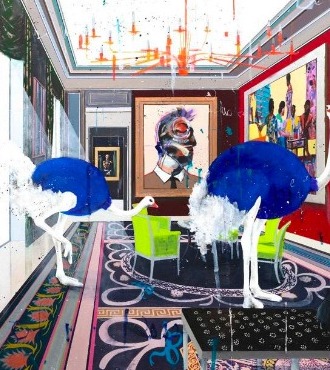 My private collection - 30 x 21 cm / 100 x 71 cm - Laque