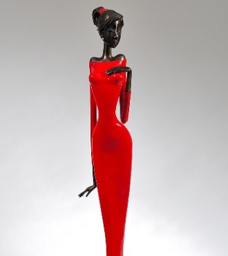 Madeleine - 105 cm - Sculpture en bronze