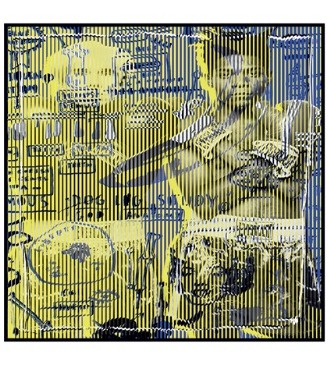 BaWa - Kinetic Pop art - 44" x 44" inch