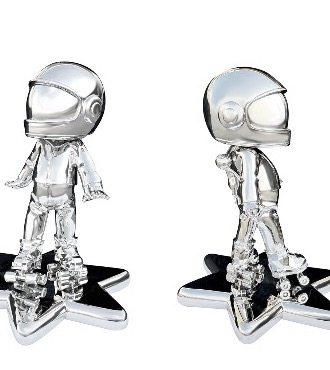 Roller skater - polished stainless steel - 28" inch