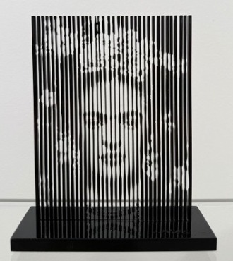 Frida Kahlo - 6" x 7" - Aluminium Sculpture
