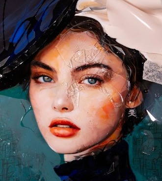 Rotterdam - 100 x 75 cm - Techniques Mixtes