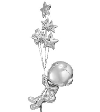 Acrobate - polished stainless steel - 79" inch