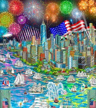 Sail 4TH 250 - 14" x 18,5" - Serigraphy 3D