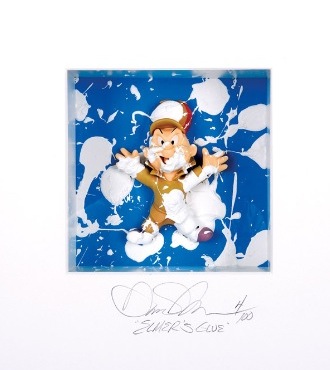 Elmer’s glue - 51 x 51  cm - Shadow box