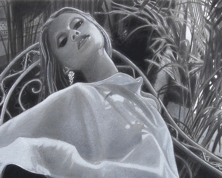 Diana - 16,8" x 21,5" - Work on paper