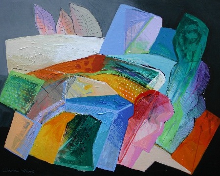 Spring - 39“ x 27,3" - Acrylic on canvas