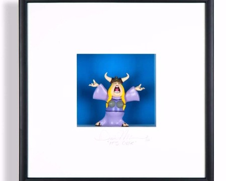 It's over - 58 x 58 cm - Shadow box