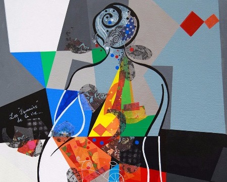Les demains de la vie - 100 x 120 / 100 x 80 ou 24 x 30 cm – Laque sur aluminium