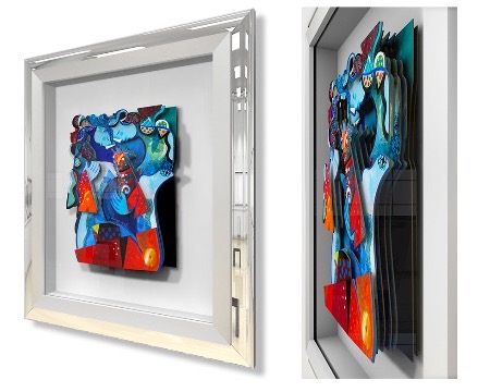 Un mariage royal - 8,2" x 11" - Work on paper 3D