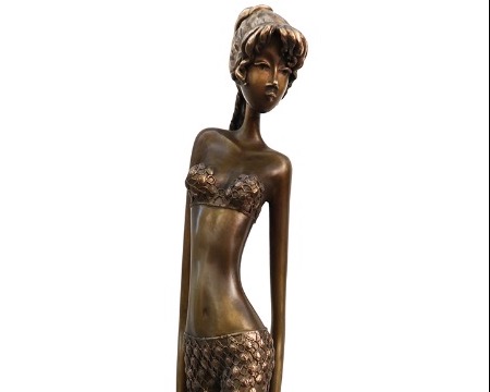 Gina - 100 cm - Sculpture en bronze