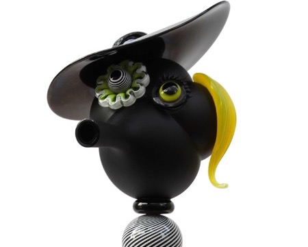 Cap Line - Glass sculpture - 27"