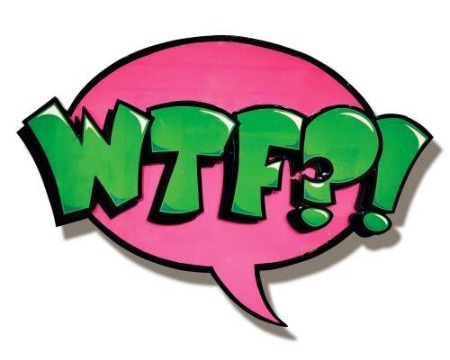 Wtf - 70 x 100 cm - Sculpture murale 3D métal découpée au laser