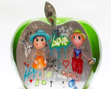 Love rendez-vous - SOLD OUT - 41 cm - Sculpture en céramique