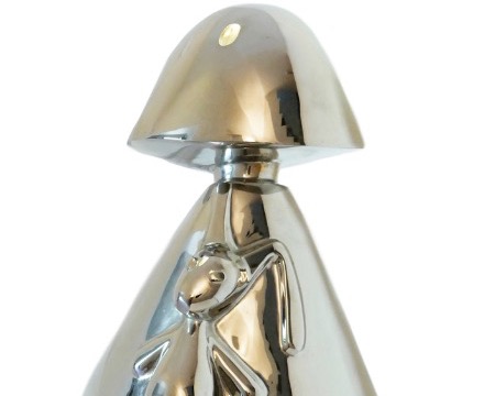 Doudou - Sculpture en aluminium - 70 cm