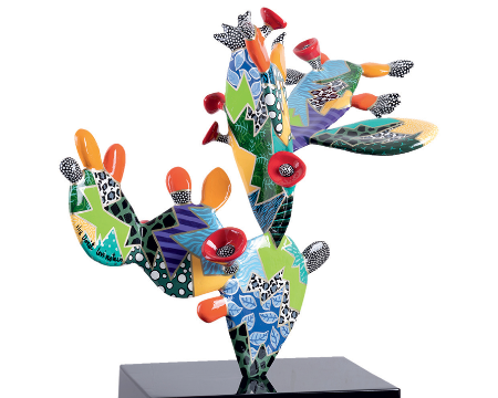 Desert Blossom - 89 x 89 x 63 cm - Sculpture en aluminium