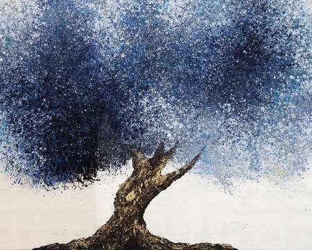 Racine - A 290 - 130 x 97 cm - Huile sur toile