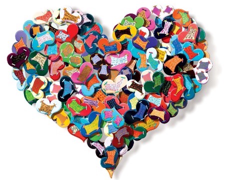 Song in my heart - 56 x 62 cm / 93 x 107 cm - Sculpture murale 3D métal découpée au laser