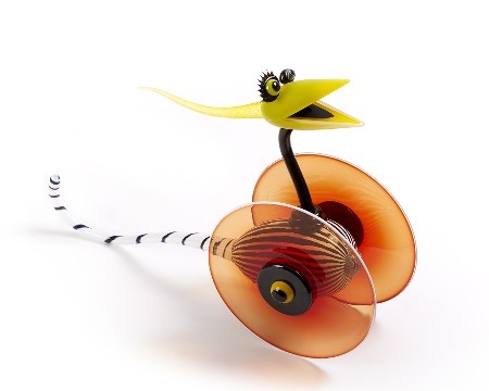 Bip Bip - Glass sculpture - 24" x 18"