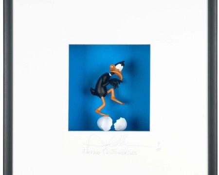 Walking on Eggshells - 58 x 58 cm - Shadow Box