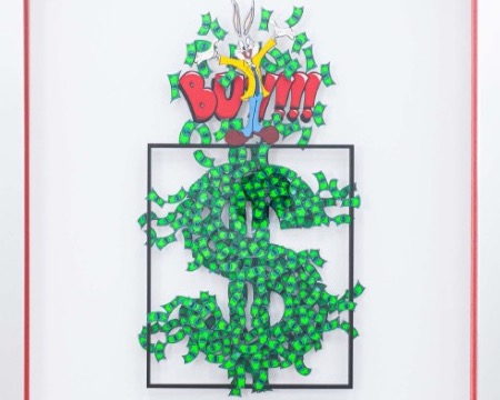 Thinking outside the box - Buy - 53 x 38 cm - papercut 3D