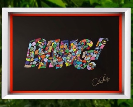 Bang ! - 41 x 56 cm - papercut 3D
