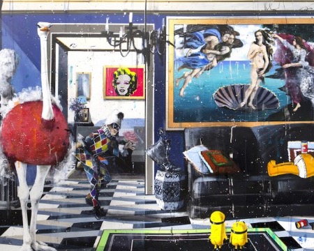 I'm just taking a nap - 140 x 200 cm - Peinture originale