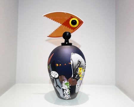 Tribun - Glass sculpture - 12"