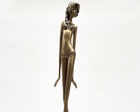 Elsa - 39" - Bronze sculpture,