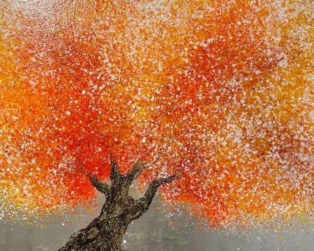 Racines - 645 A - 130 x 97 cm - Huile sur toile