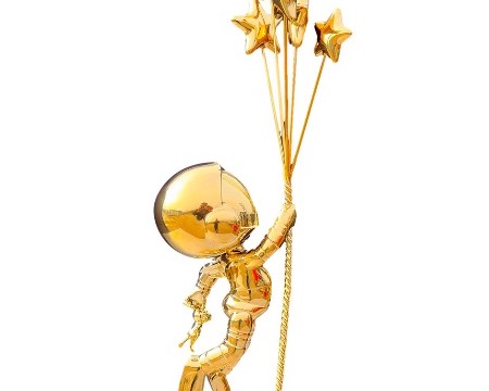 Sky stars - polished stainless steel - 35" inch
