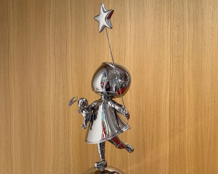Astro Girl run - polished stainless steel - 20" inch