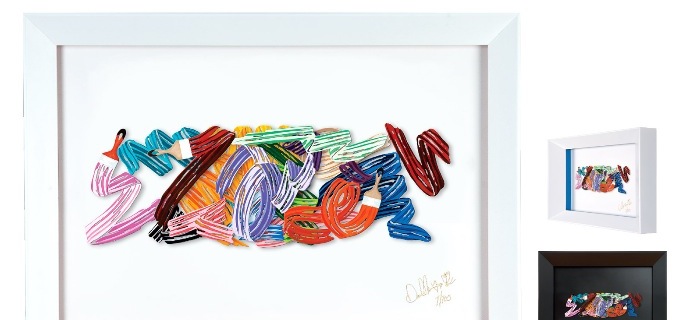 Making love - 50 x 35  cm - Oeuvre sur papier en 3D
