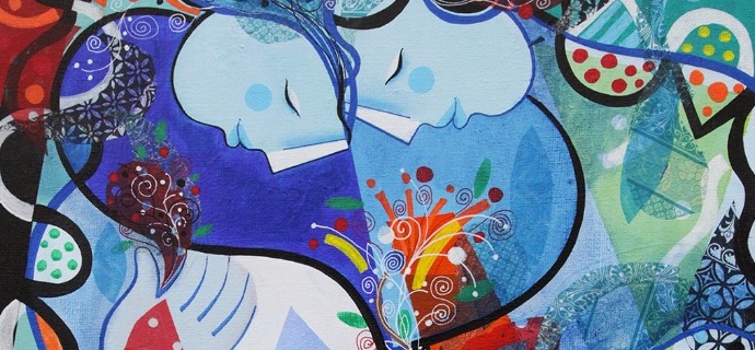Un mariage royal - 39" x 31,2" or 9,3" x 11,7" – Lacquer on aluminium