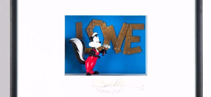 Making love - 69 x 64 cm - Shadow box